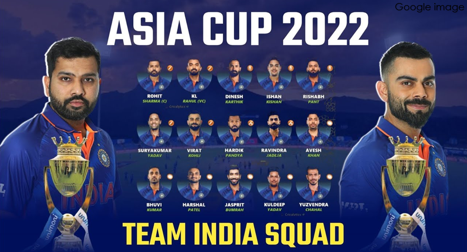 एशिया कप 2022 के लिए भारत की टीम