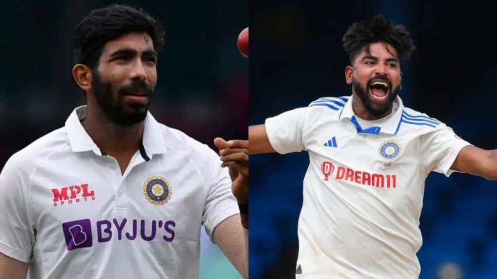 jasprit bumrah and mohammed siraj can be rested against england test series