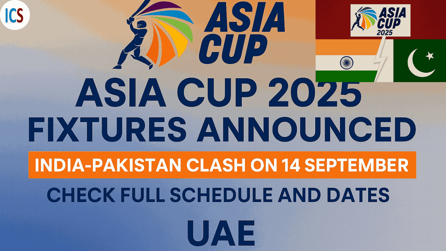 Asia Cup 2025 Schedule