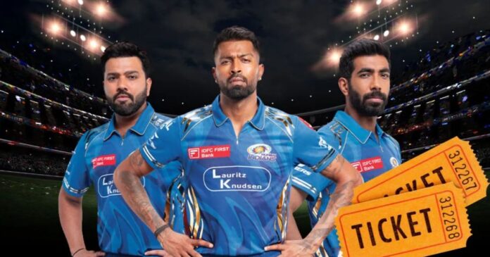 Mumbai Indians Match Ticket Booking in IPL 2026