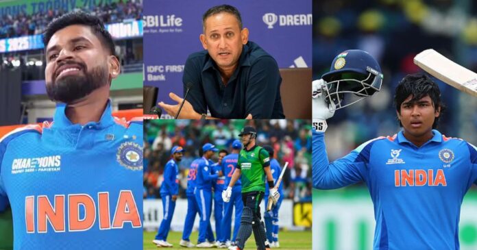 15 member squad of team india for ireland tour