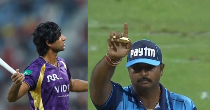 Angkrish Raghuvanshi Given out by OBS IN IPL 2026