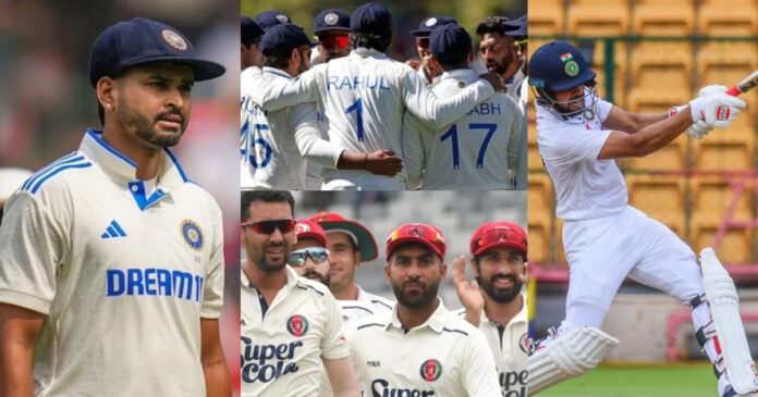 Team India against Afghanistan