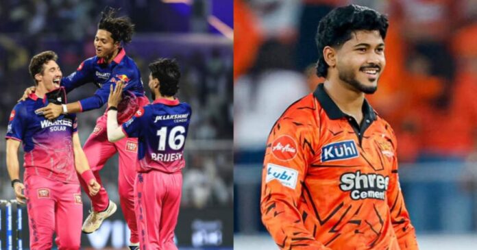 Today IPL Match 25 April 2026 RR VS SRH